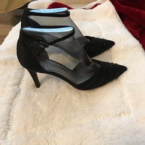 High heel evening shoes. Adrianna Papell. Almost brand new. Wore for a few hours